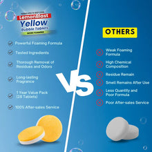 Load image into Gallery viewer, LemonBlast Yellow Bubble Tablets (Buy 12 Get 12 FREE)