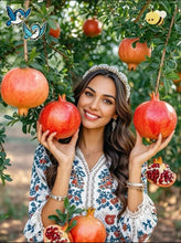 Load image into Gallery viewer, Sirenevyi Pomegranate Live Plant - Exotic Fruit-Bearing Plant, Hardy Pomegranate Tree, Tropical Garden